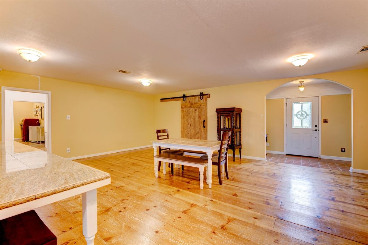 Dining room, Interior, Wood Texture Flooring