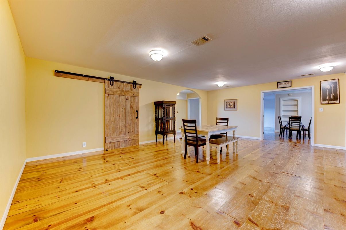 Dining room, Interior, Wood Texture Flooring