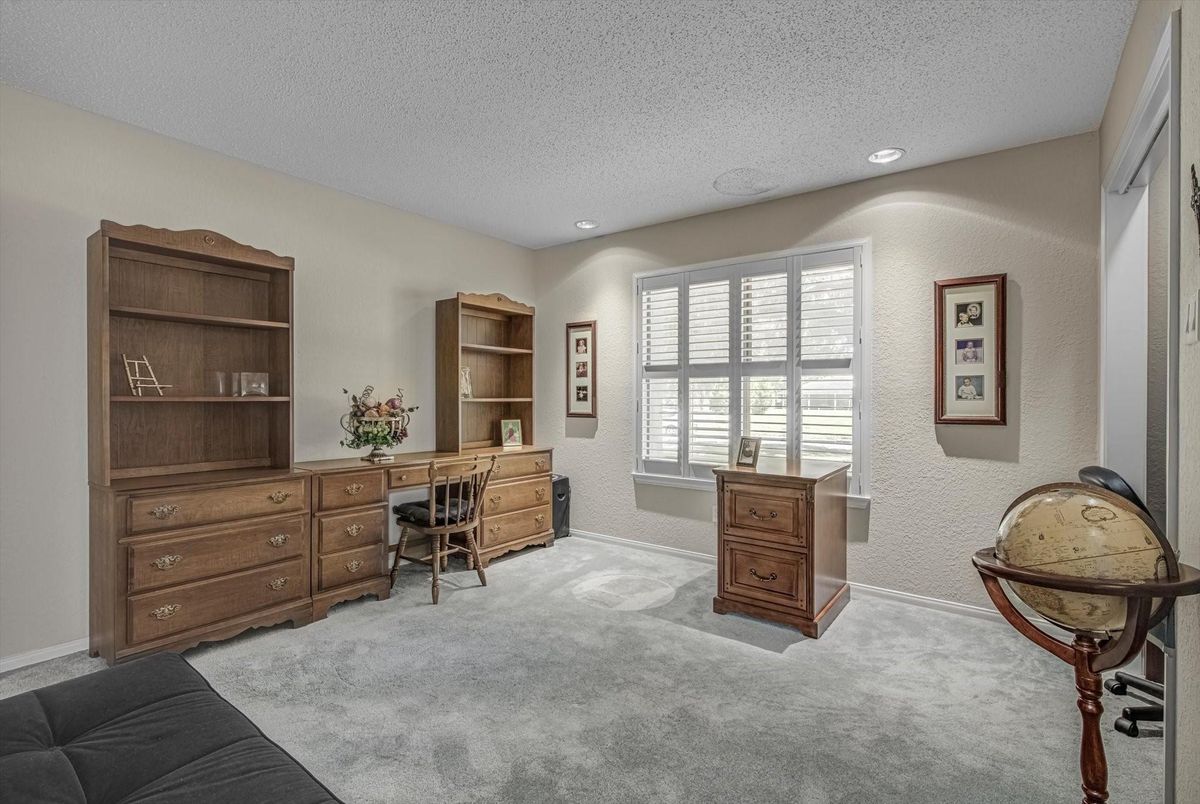 Home Office, Interior, Recessed Lighting