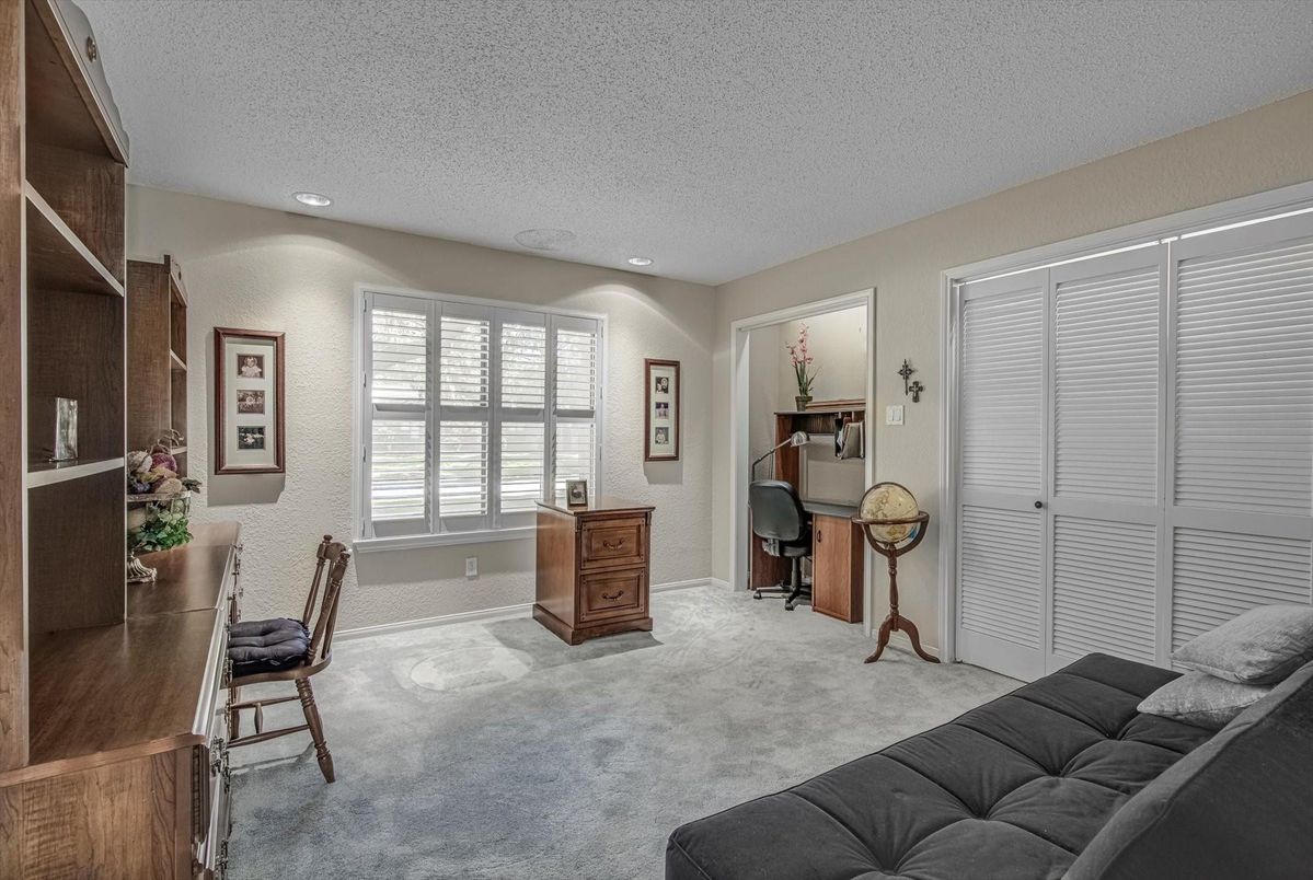 Home Office, Interior, Recessed Lighting