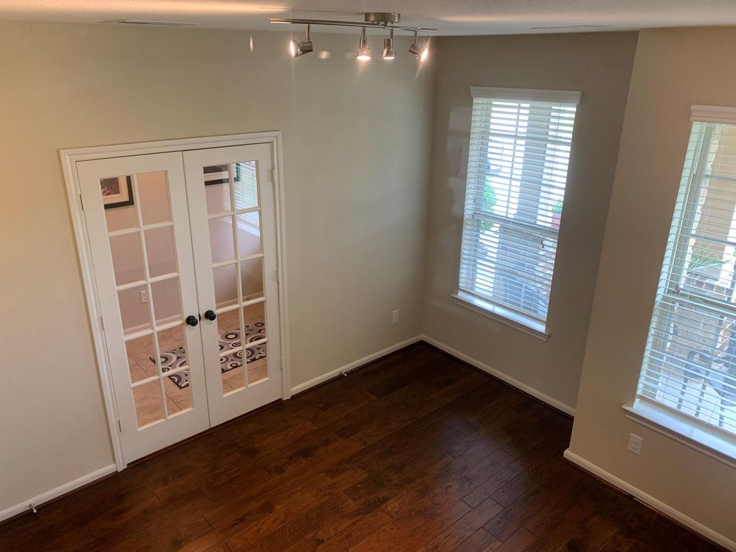Empty room, Interior, Wood Texture Flooring