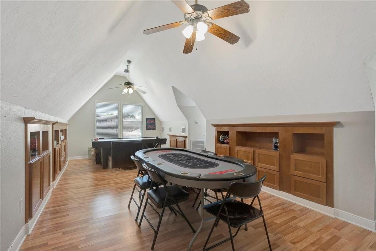 Game Room, Interior, Wood Texture Flooring