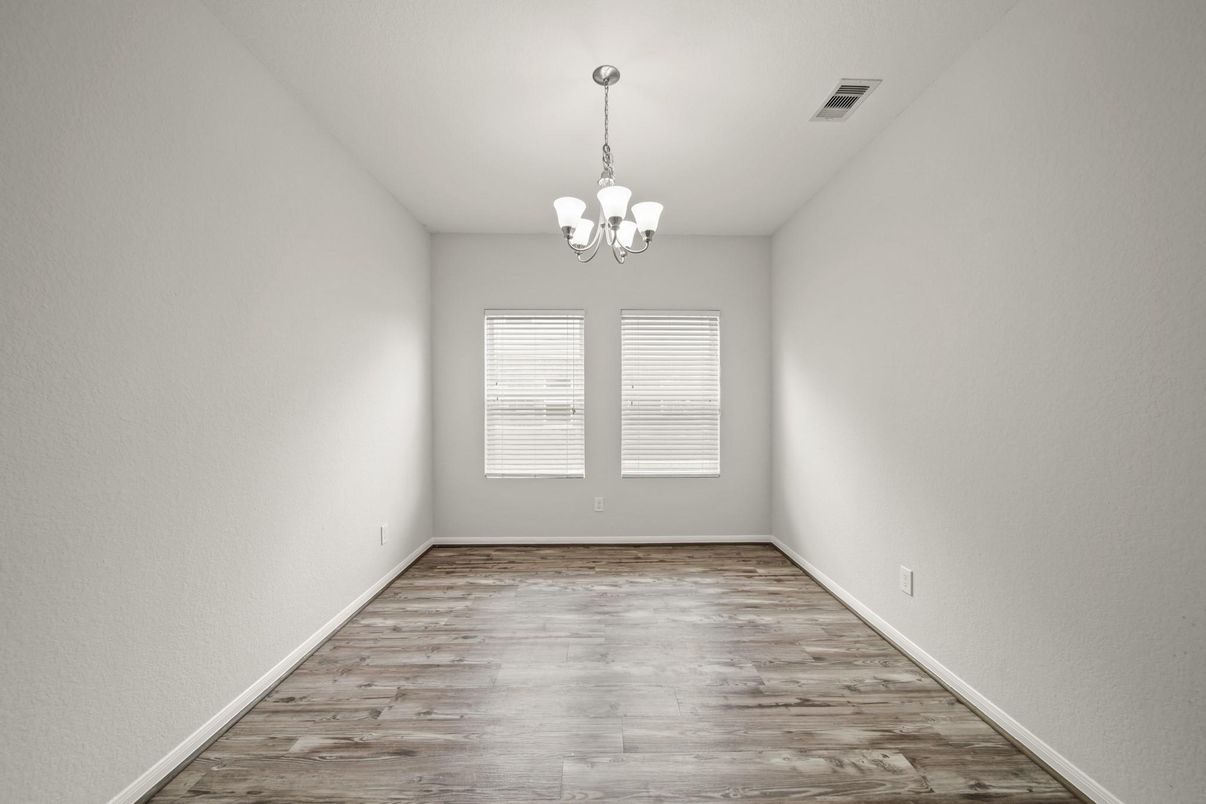 Chandelier, Empty room, Interior, Wood Texture Flooring