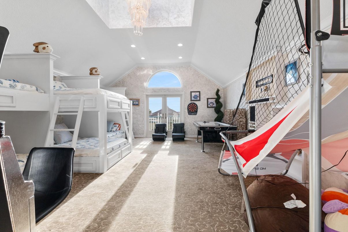 Chandelier, Interior, Recessed Lighting