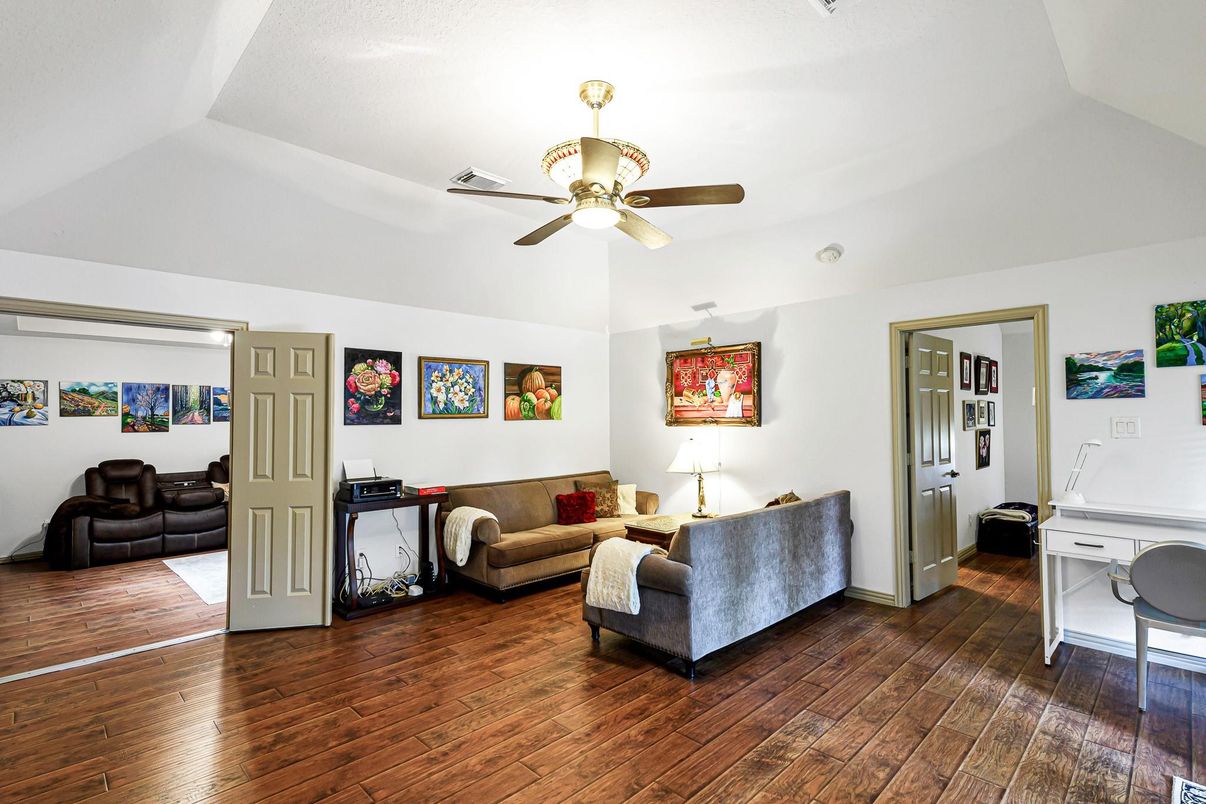 Home Office, Interior, Living room, Wood Texture Flooring