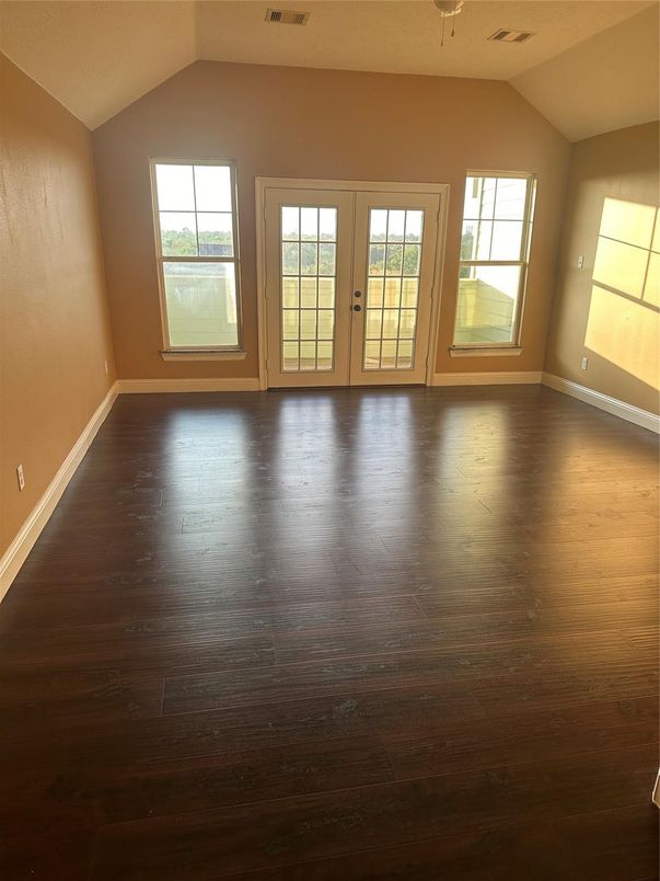 Empty room, Interior, Wood Texture Flooring