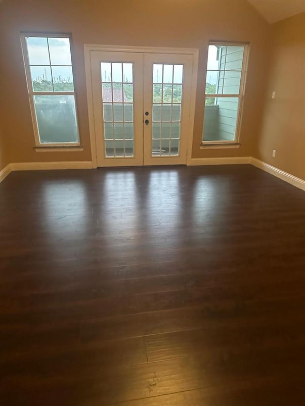 Empty room, Interior, Wood Texture Flooring