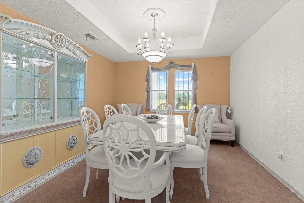 Chandelier, Dining room, Interior