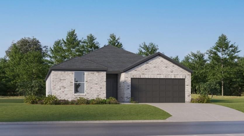 Attached, Exterior, Facade, Brick Facade, Brick Traditional