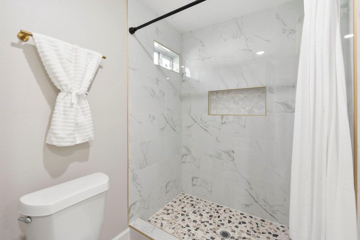 Bathroom, Interior, Marble Walls