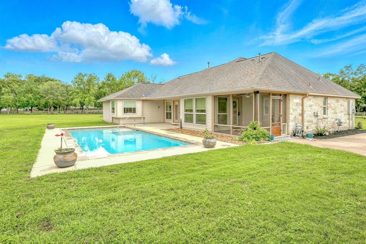 Backyard, Exterior, Pool