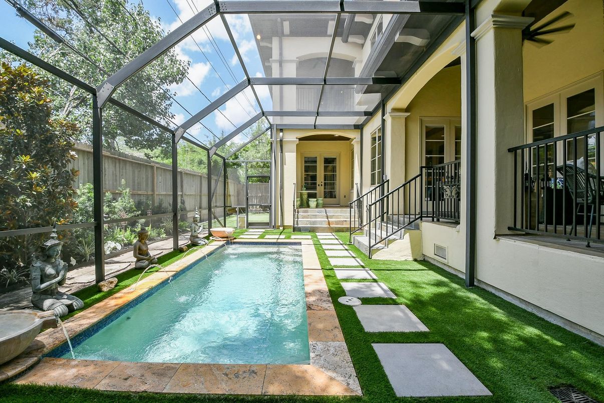 Glass Ceilings, Interior, Pool, Sun Room