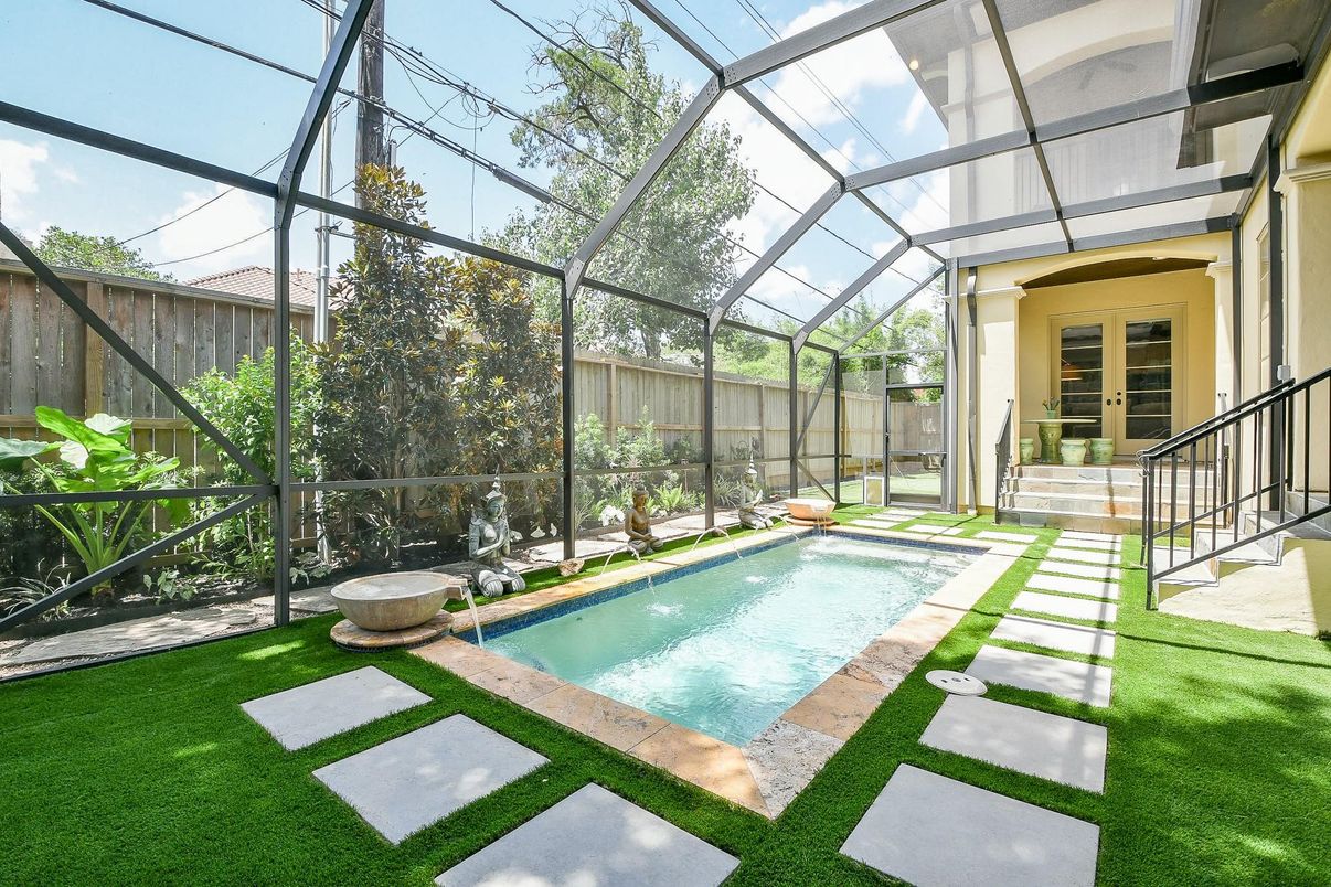 Glass Ceilings, Interior, Pool, Sun Room