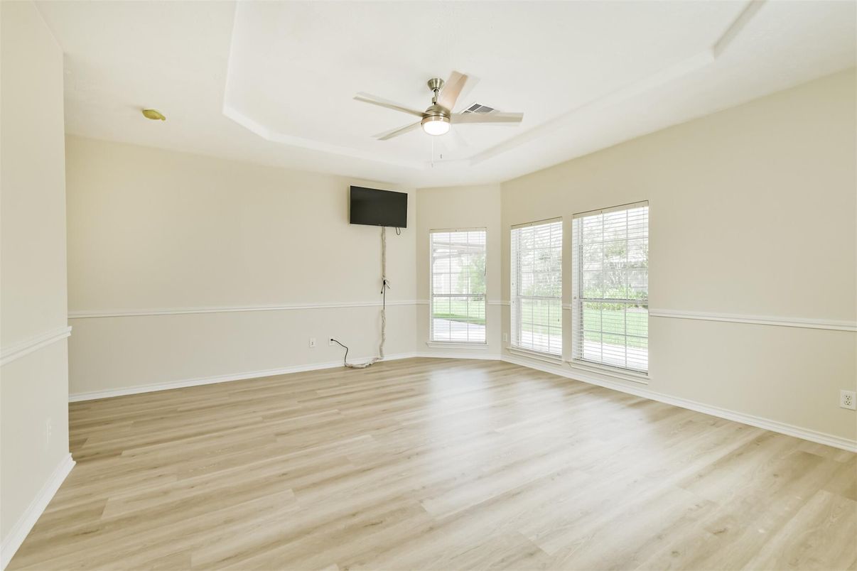 Empty room, Interior, Wood Texture Flooring
