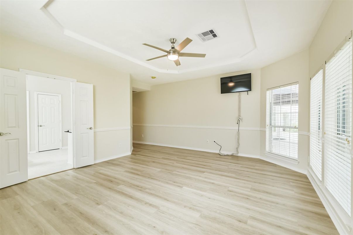 Empty room, Interior, Wood Texture Flooring