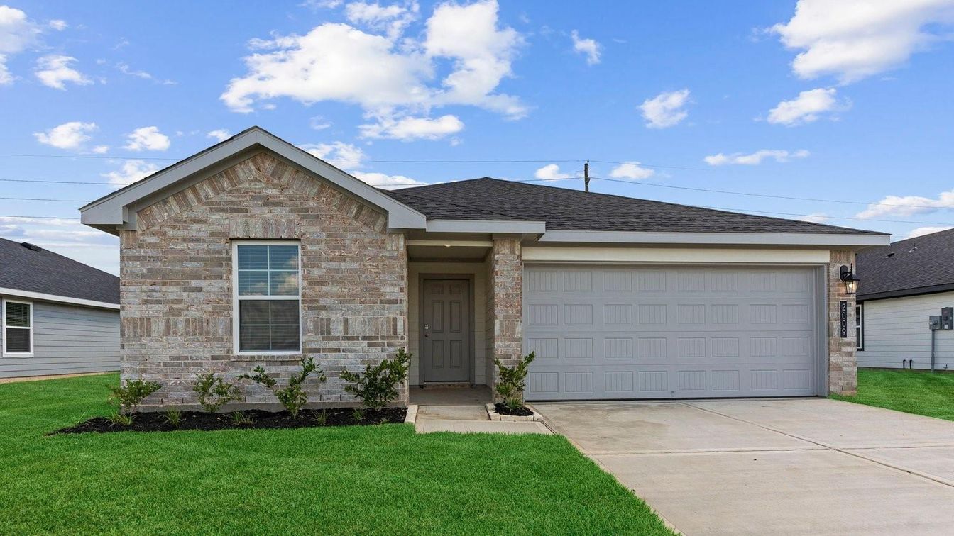 Attached, Exterior, Facade, Brick Facade, Brick Traditional