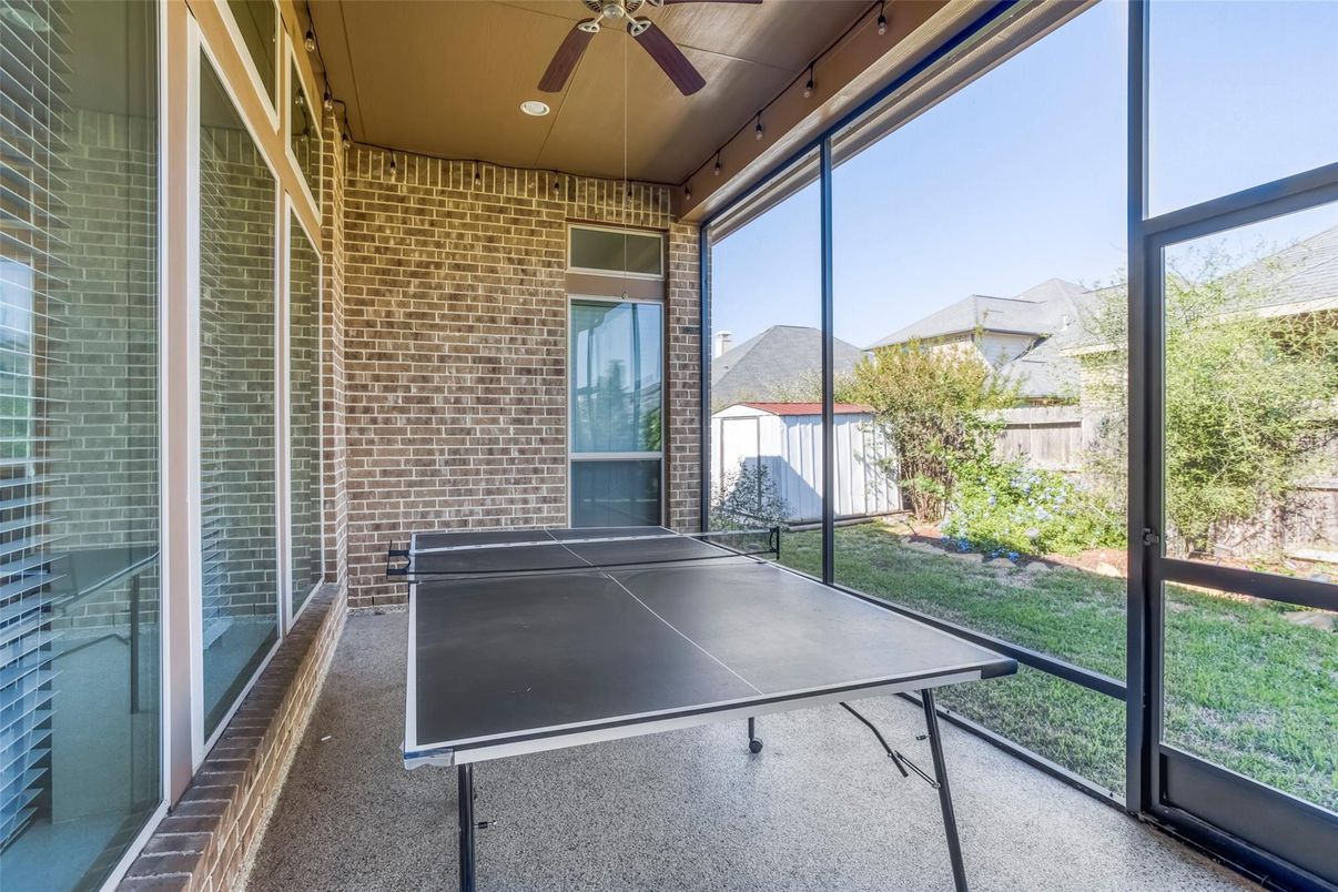 Game Room, Interior, Stone Walls