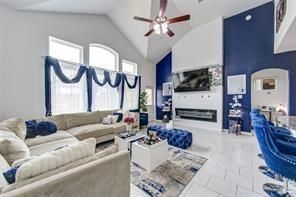 Fireplace, Interior, Living room, Recessed Lighting