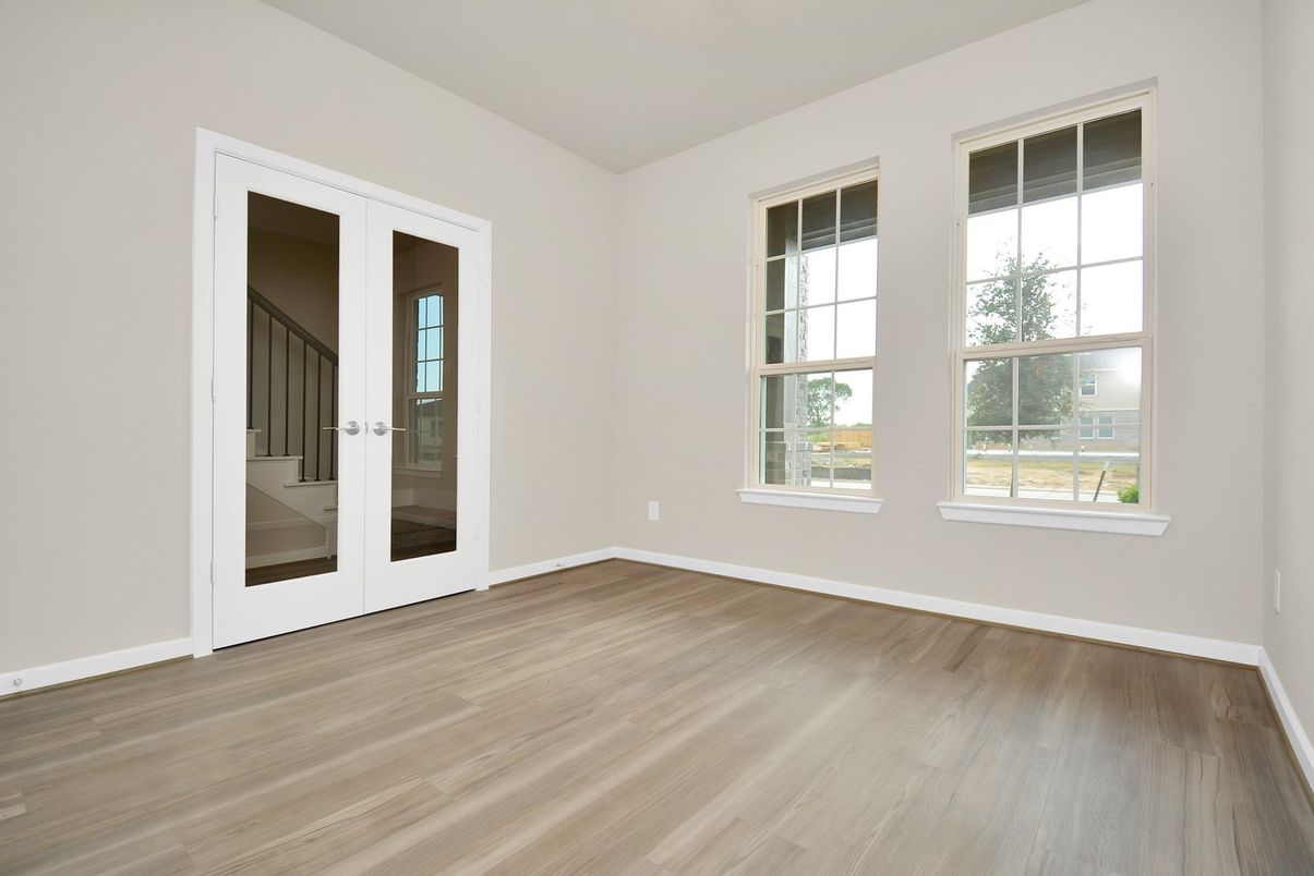 Empty room, Interior, Wood Texture Flooring