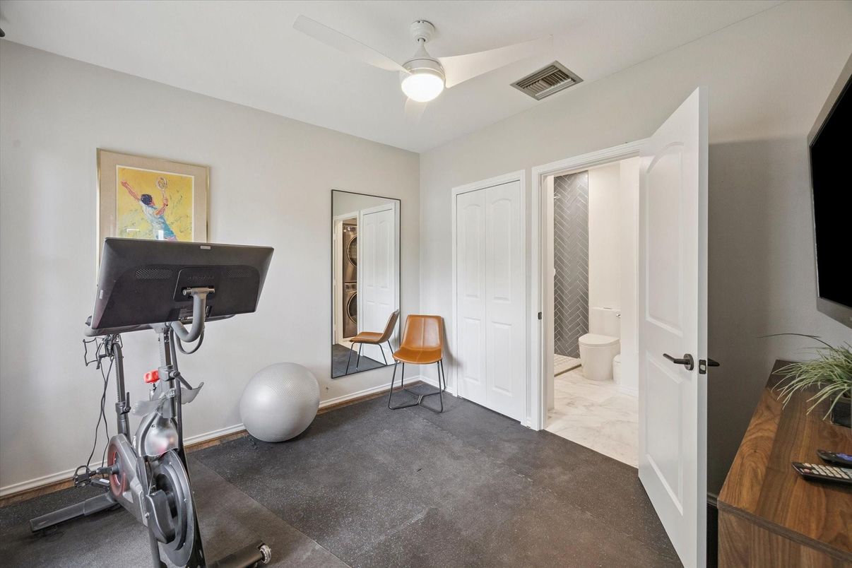 Bathroom, Fitness Equipment, Interior, Marble