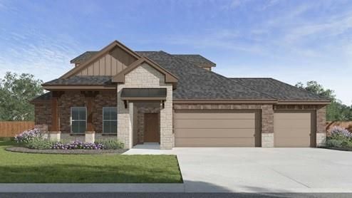 Attached, Exterior, Facade, Brick Traditional