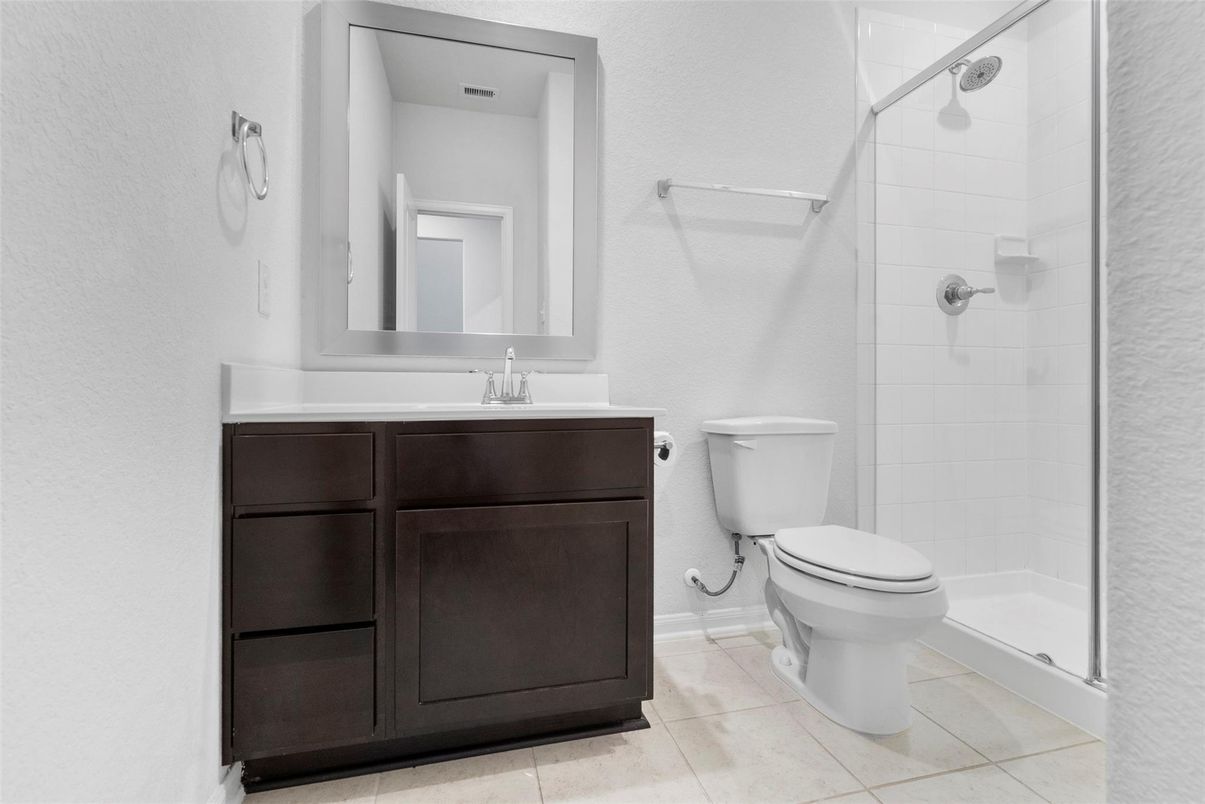 Bathroom, Glass Shower, Interior