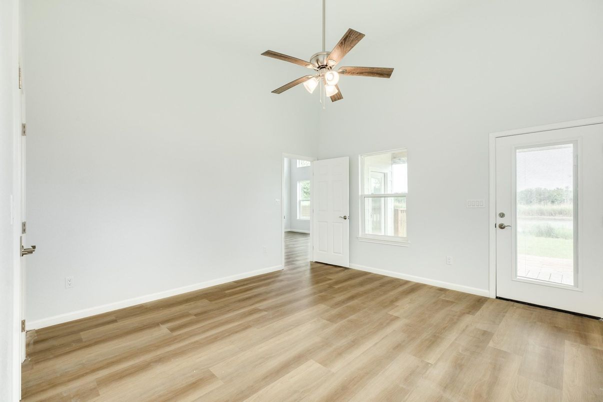 Empty room, Interior, Wood Texture Flooring