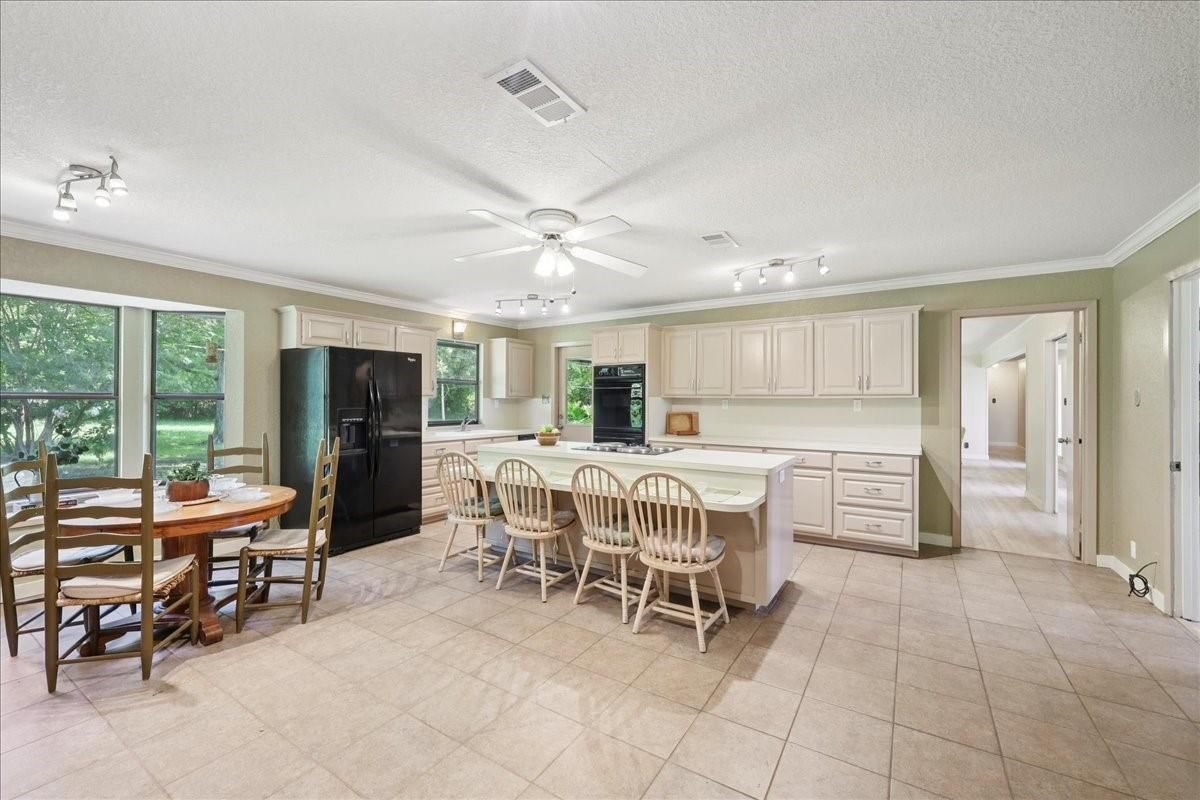 Dining room, Interior, Kitchen