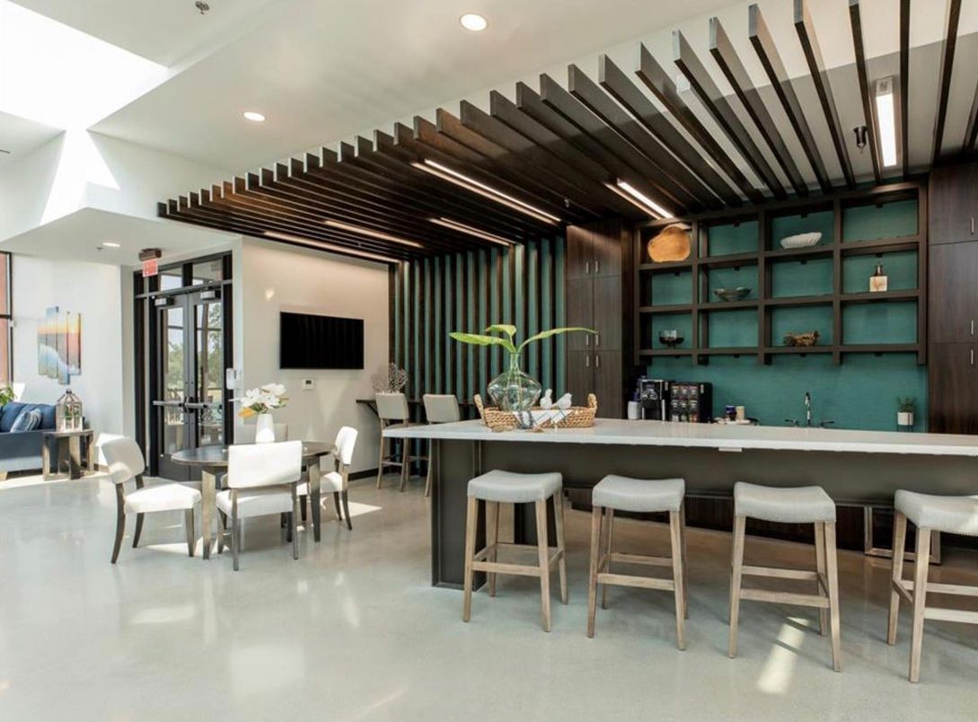 Dining room, Interior, Recessed Lighting