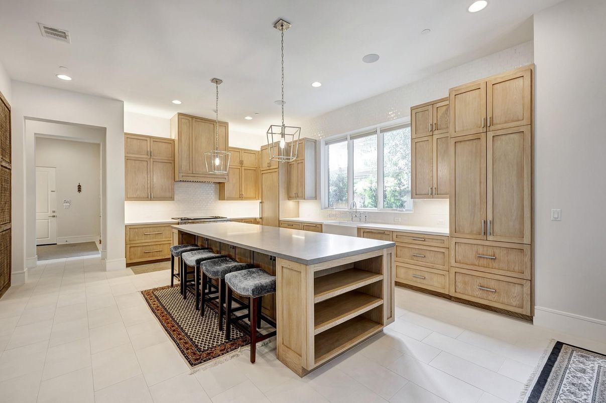 Interior, Kitchen, Pendant Lights, Recessed Lighting