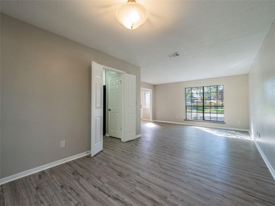 Empty room, Interior, Wood Texture Flooring