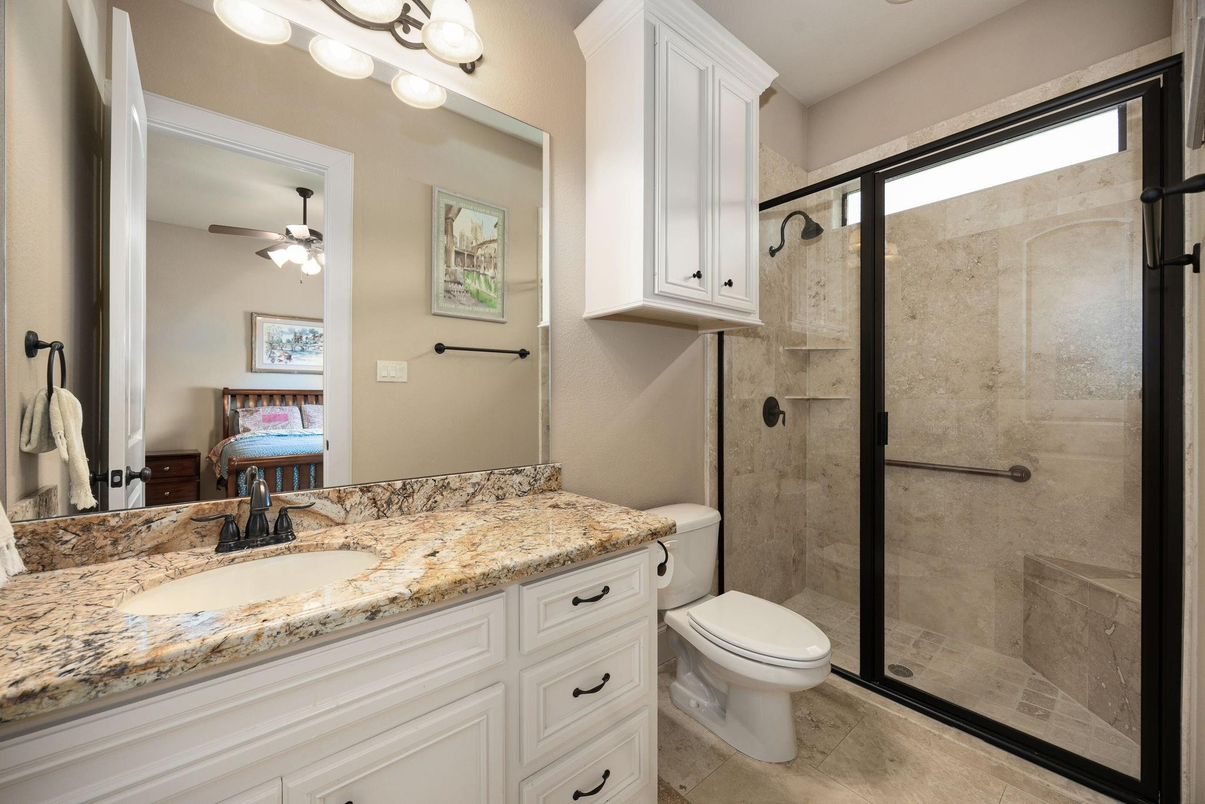 Bathroom, Glass Shower, Interior