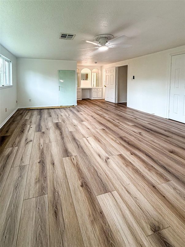 Empty room, Interior, Wood Texture Flooring