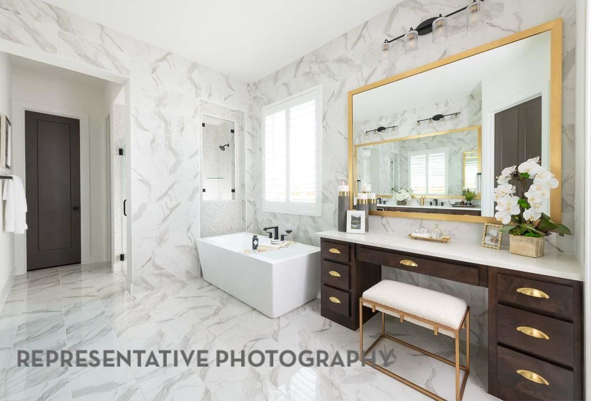 Bathroom, Free Standing Baths, Interior, Marble, Marble Walls