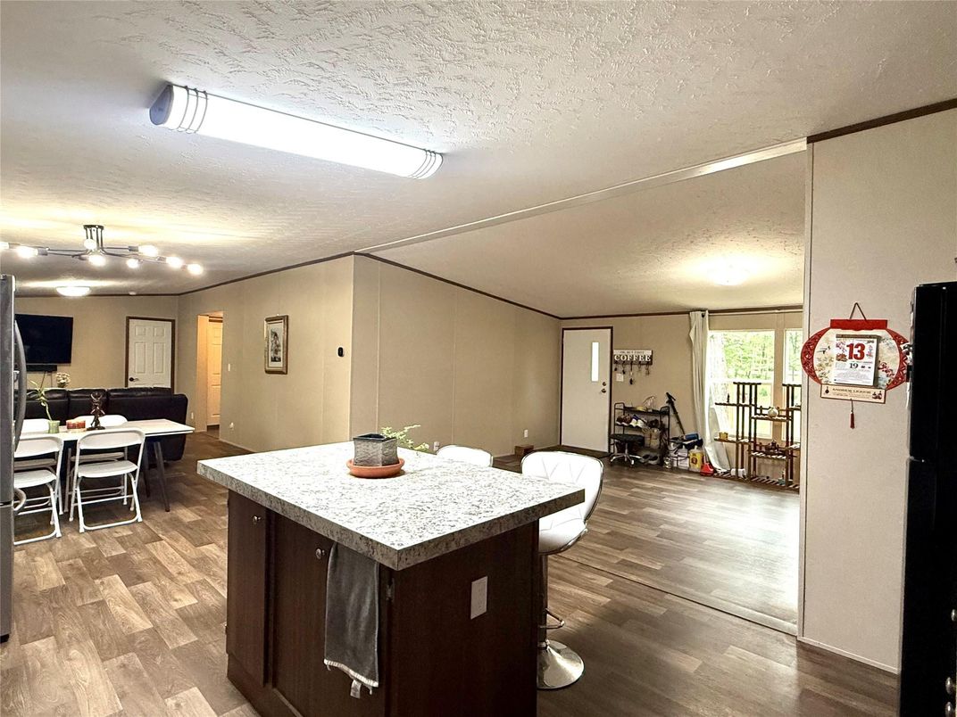 Dining room, Interior, Wood Texture Flooring