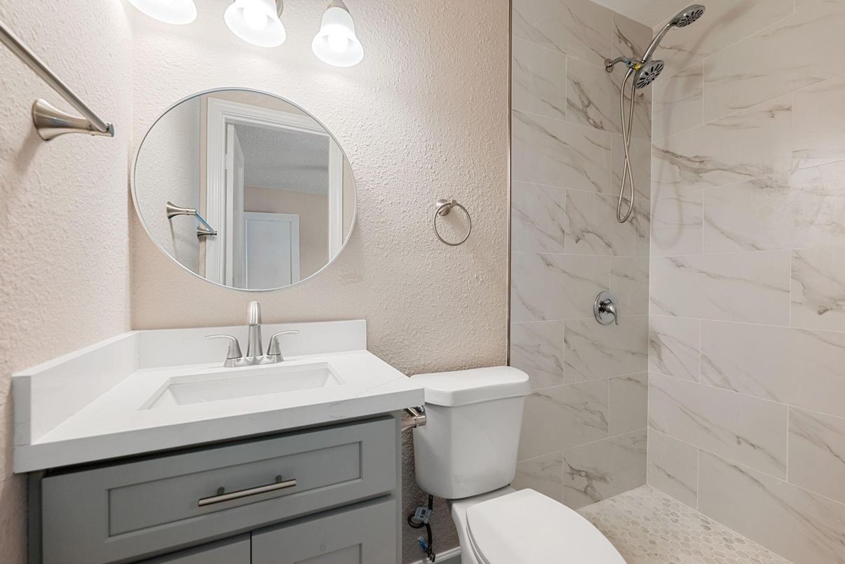 Bathroom, Interior, Marble Walls