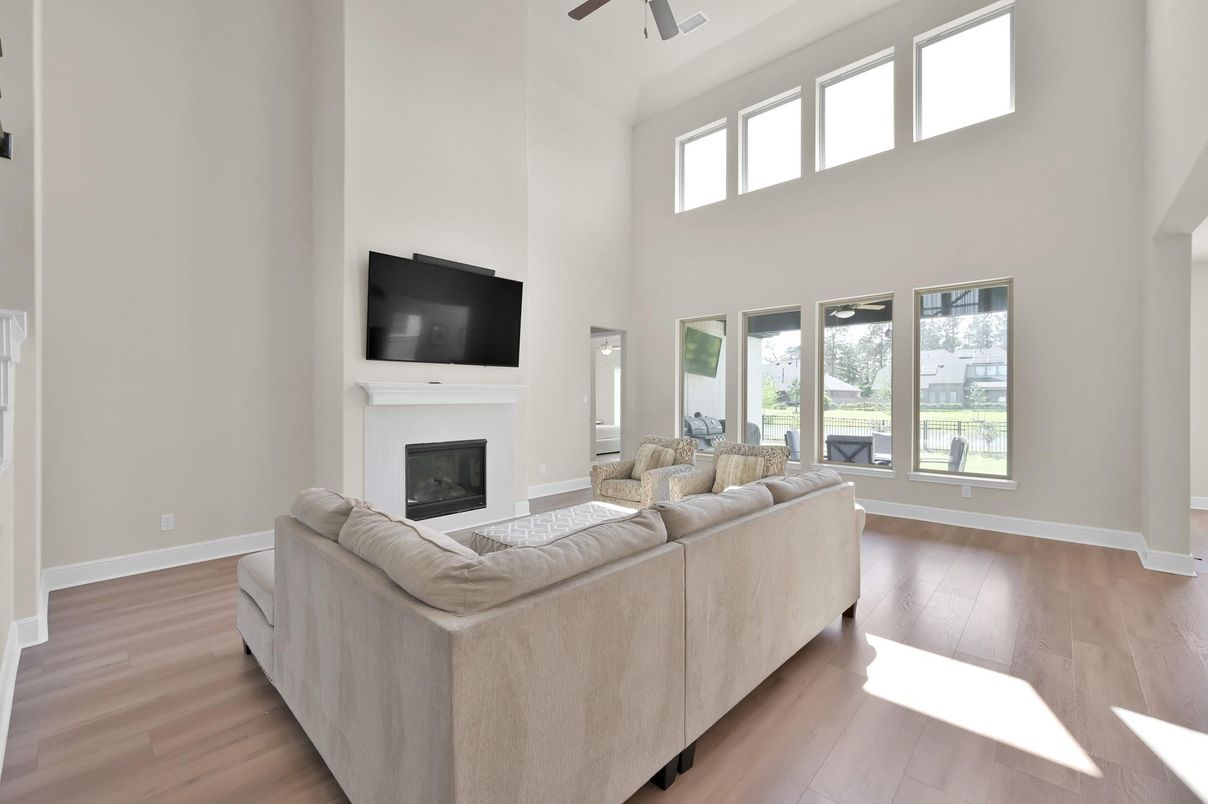 Fireplace, Interior, Living room, Wood Texture Flooring