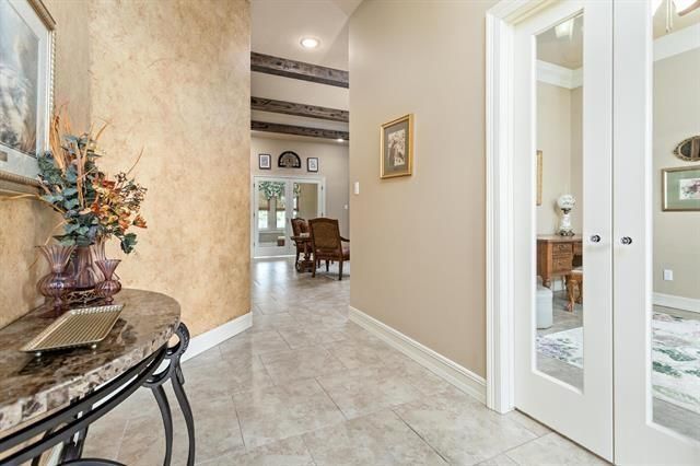 Interior, Recessed Lighting, Wooden Beams