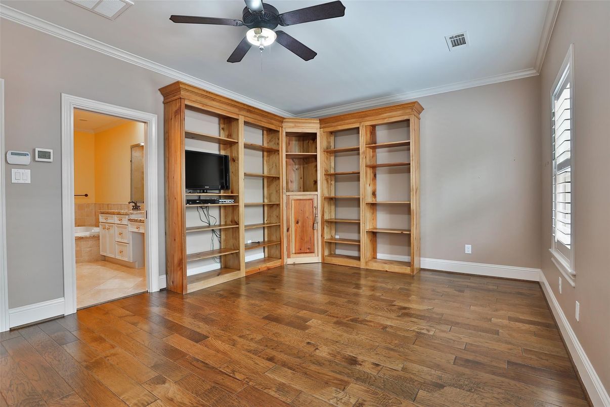 Bathroom, Empty room, Interior, Wood Texture Flooring
