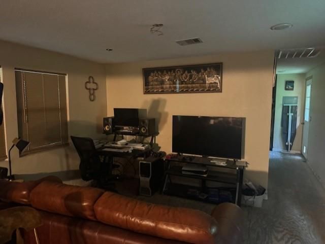 Home Office, Interior, Living room, Recessed Lighting