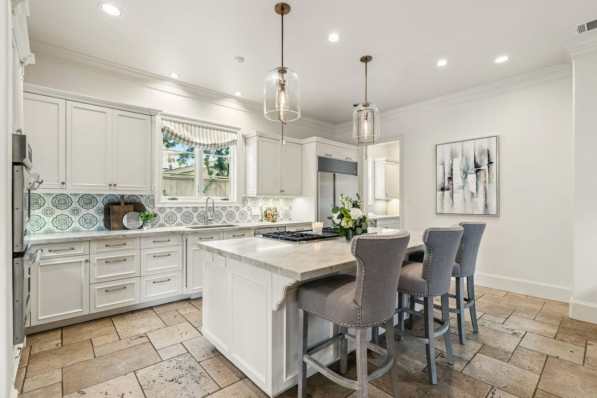 Interior, Kitchen, Pendant Lights, Recessed Lighting