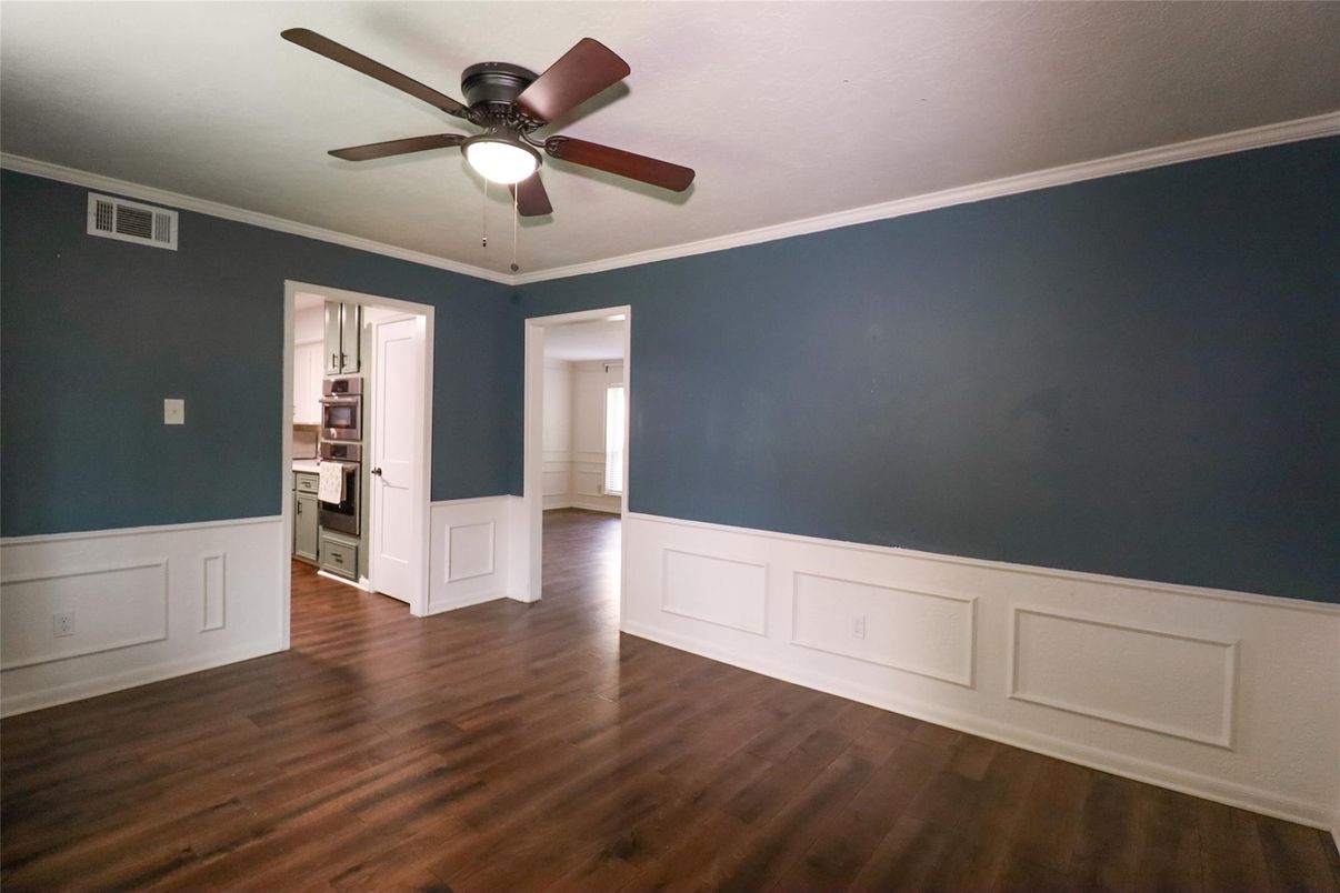 Empty room, Interior, Wood Texture Flooring