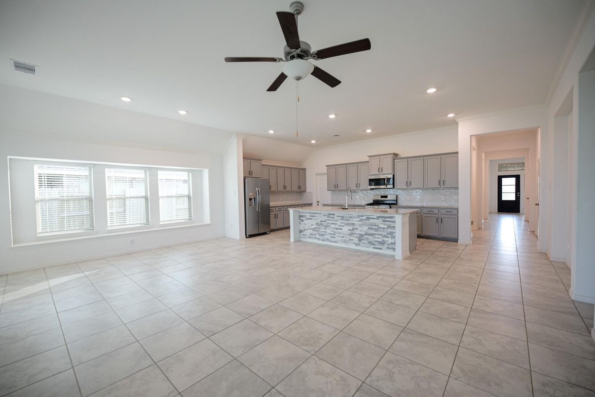 Interior, Kitchen, Recessed Lighting