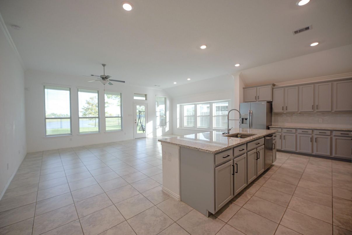 Interior, Kitchen, Recessed Lighting
