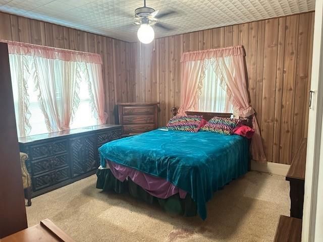 Bedroom, Interior, Wooden Walls