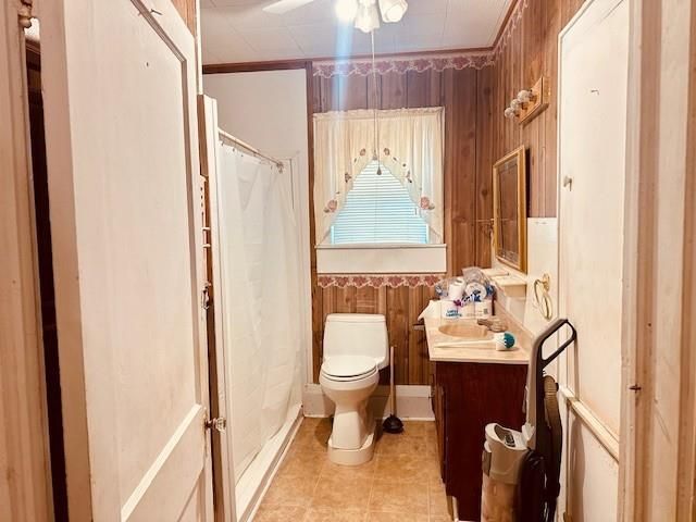 Bathroom, Interior, Wooden Walls