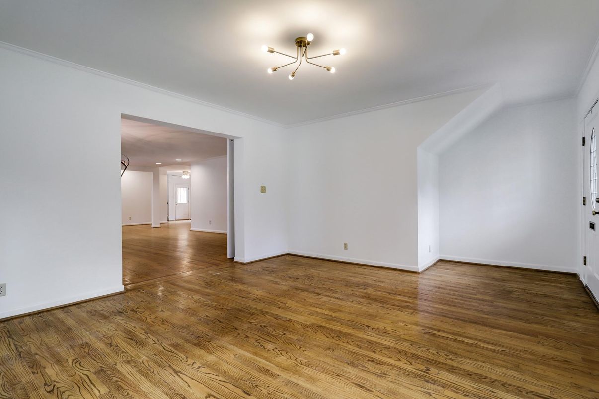 Empty room, Interior, Wood Texture Flooring