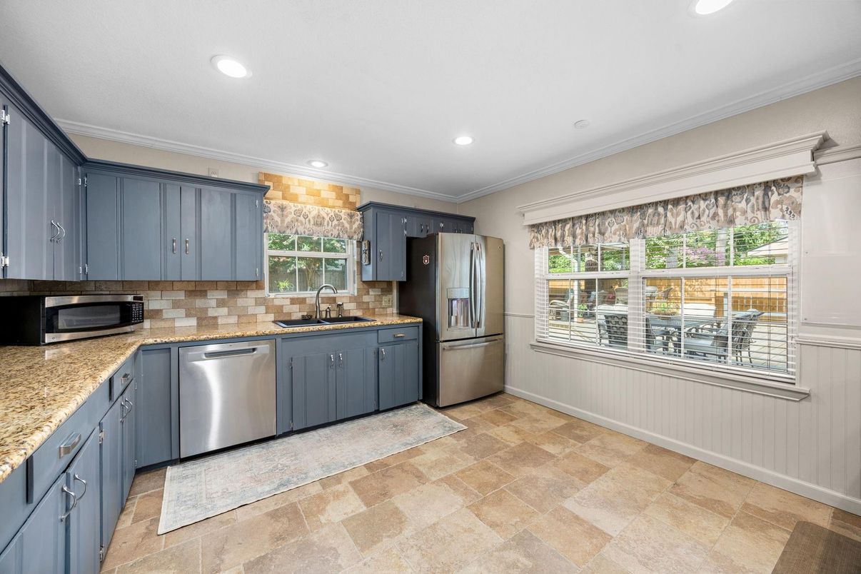 Interior, Kitchen, Recessed Lighting, Stainless Steel Appliances