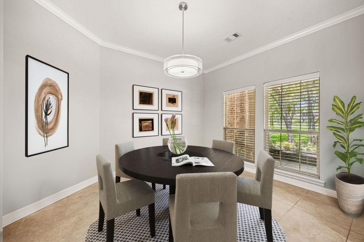 Dining room, Interior, Pendant Lights