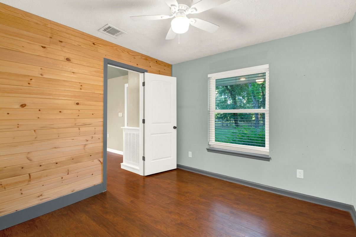 Empty room, Interior, Wood Texture Flooring, Wooden Walls